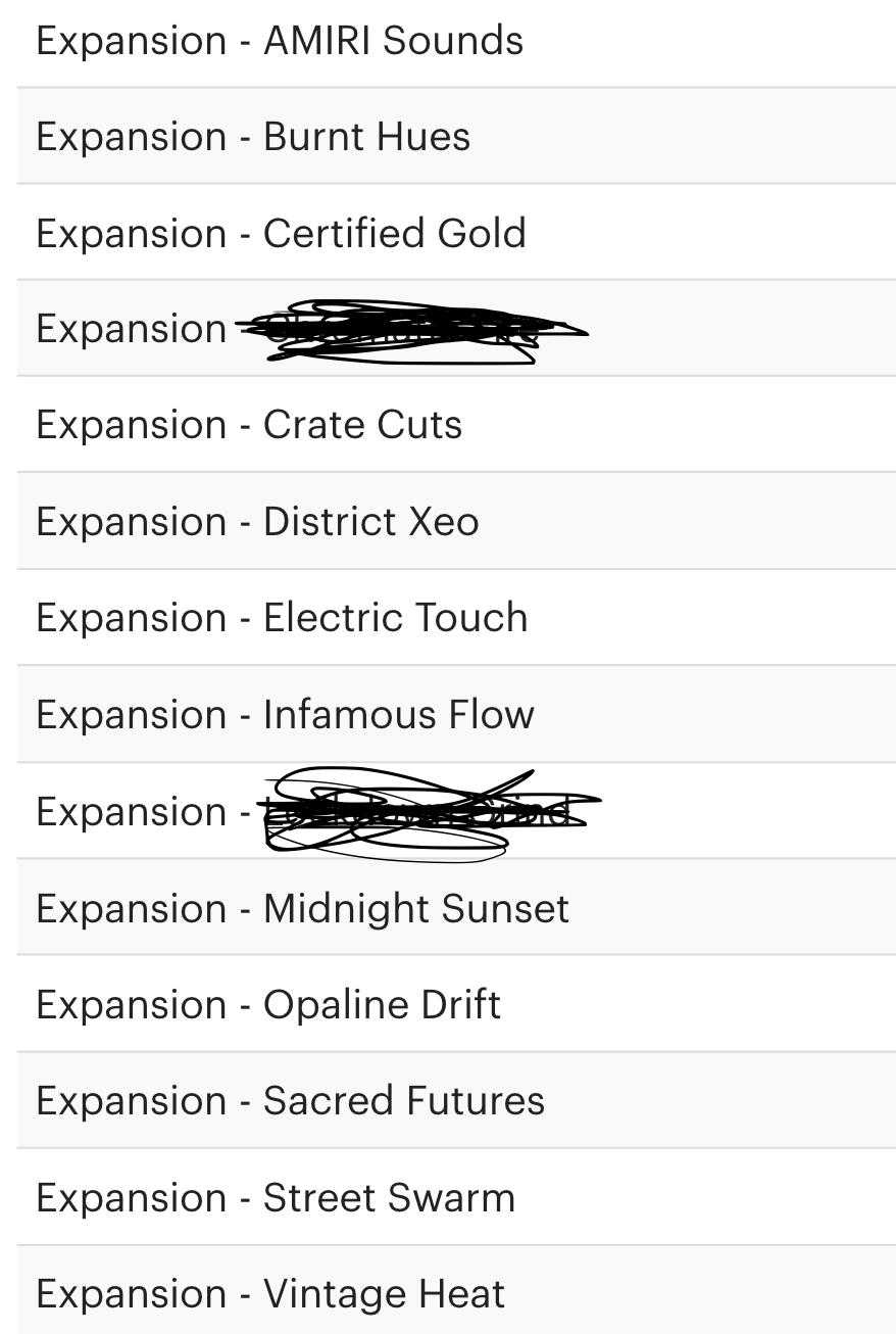 Native Instruments 12 Expansions Bundle